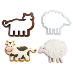 Cortadores Animales de la Granja 4 ud