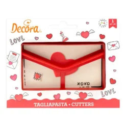 Cortador para Galletas Mensaje de Amor 11 cm - Decora