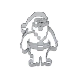 Cortador Santa Claus 8 cm acero inox.