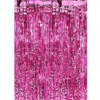Cortina para Fiestas Fucsia Metalizado