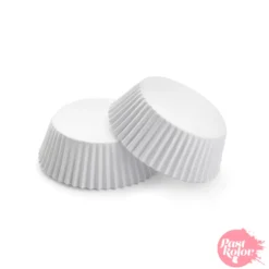 Cápsulas Cupcake Blancas - 24 Unidades