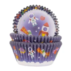 Cápsulas Cupcake Espacio 50 ud - House of Marie