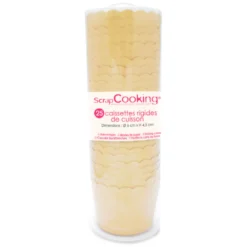Cápsulas Cupcake Kraft 25 ud - Scrapcooking