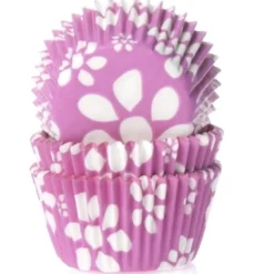 Cápsulas cupcakes Flower pink House of Marie