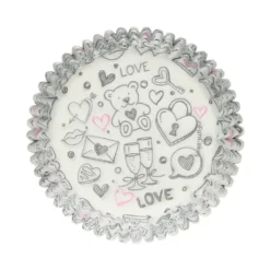Cápsulas Cupcakes Love Doodle 48 ud - Funcakes