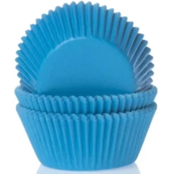 Cápsulas para cupcakes Cyan Blue