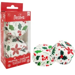 Cápsulas para Cupcakes Deseos Navideños 36 ud