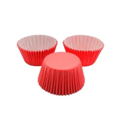 Cápsulas para Cupcakes Rojas 24 Unidades