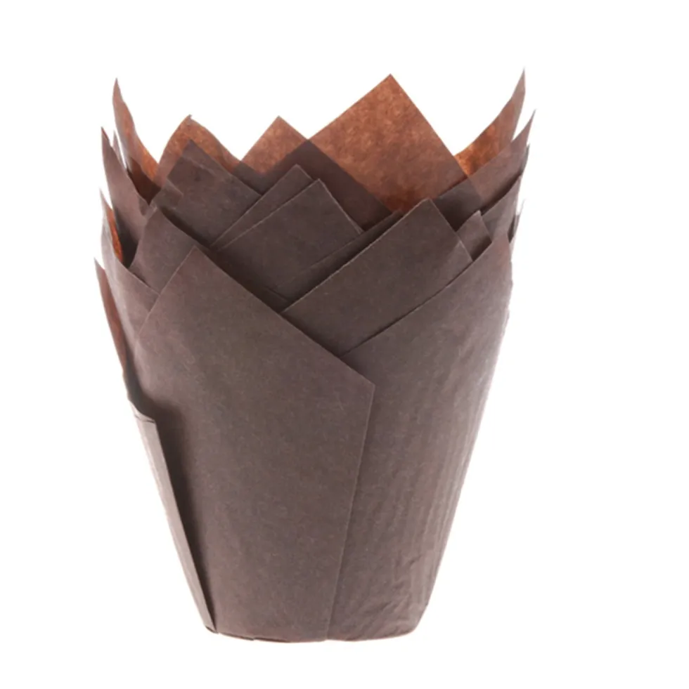Cápsulas para Muffins color Marrón 36 uds.