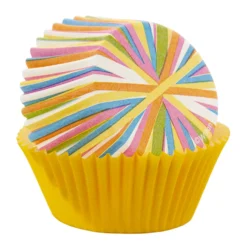 Cápsulas Cupcake Rueda Colores 75 ud - Wilton