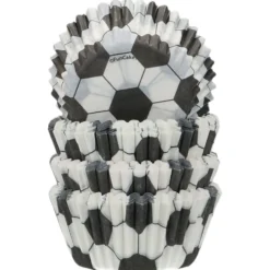 100 Cápsulas Mini Cupcakes Fútbol - Funcakes