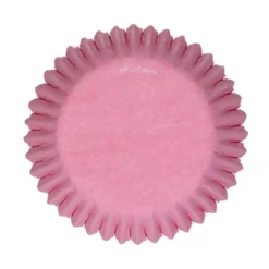 100 Cápsulas Mini Cupcakes Rosa Claro - Funcakes