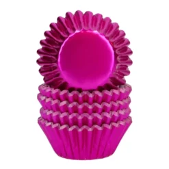 Cápsulas Mini Cupcakes Rosa Metálico 160 ud - Wilton