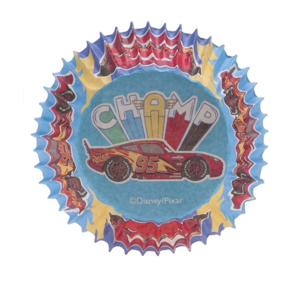 Cápsulas para Cupcakes Cars 25 ud