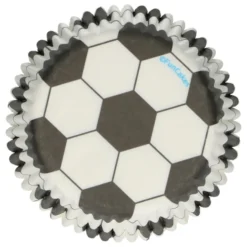 Cápsulas para Cupcakes Fútbol 48 u.