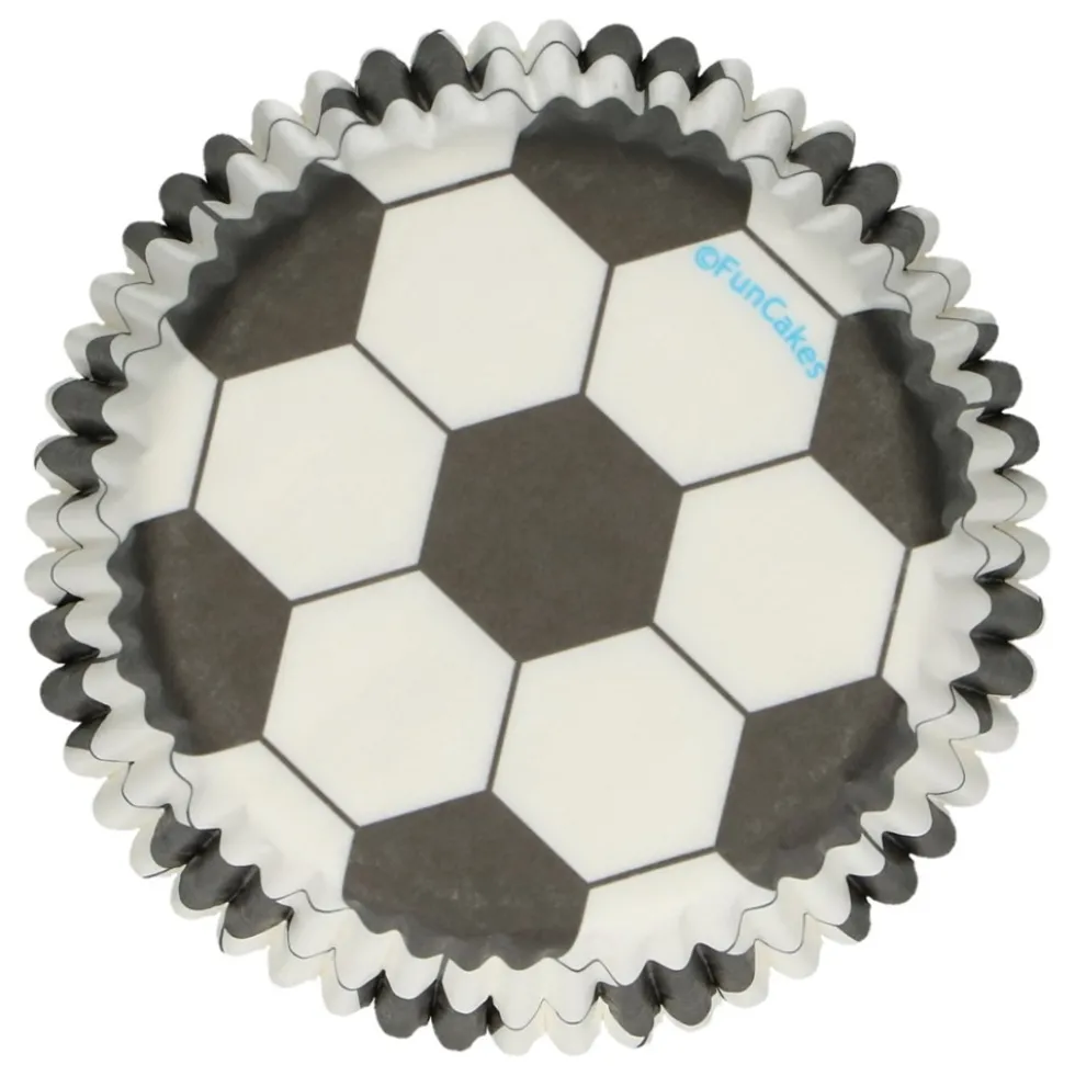 Cápsulas para Cupcakes Fútbol 48 u.