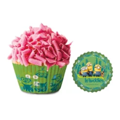 Cápsulas para cupcakes Minions