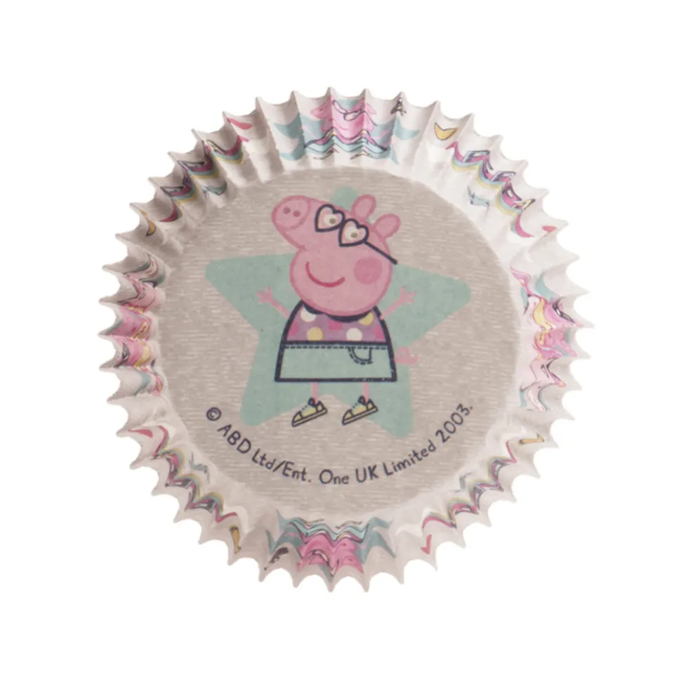 Cápsulas para Cupcakes Peppa Pig 25 Unidades