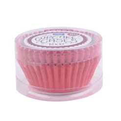 Cápsulas para Cupcakes Rojas 60 ud