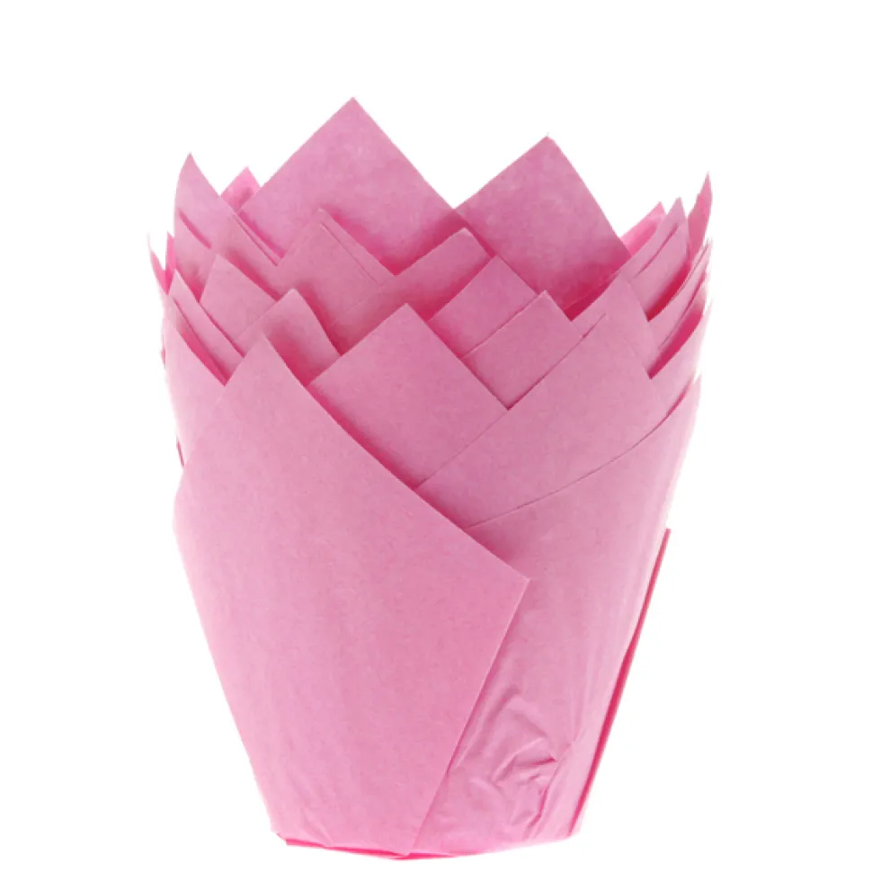 Cápsulas para Muffins Color Rosa 36 uds.