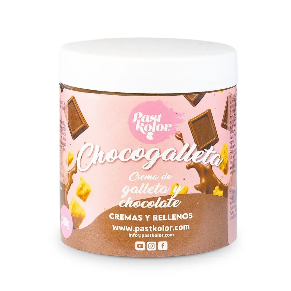 Crema Chocogalleta Galleta y Chocolate 300 gr