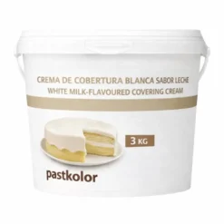 Crema de Cobertura Blanca Sabor Leche - 3 Kg