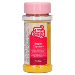 Cristales de azúcar Amarillos 80 gr - Funcakes