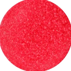 Cristales de azúcar Rojos
