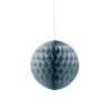 Decoración Colgante Nido de Abeja Plata 20cm