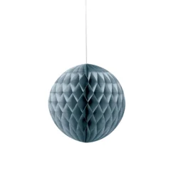 Decoración Colgante Nido de Abeja Plata 20cm