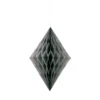 Decoración Colgante Rombo Plata 35 cm