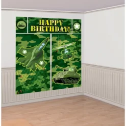 Decoración de Pared Camuflaje Militar