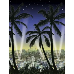 Decoración de Pared Ciudad de Hollywood 12 mts