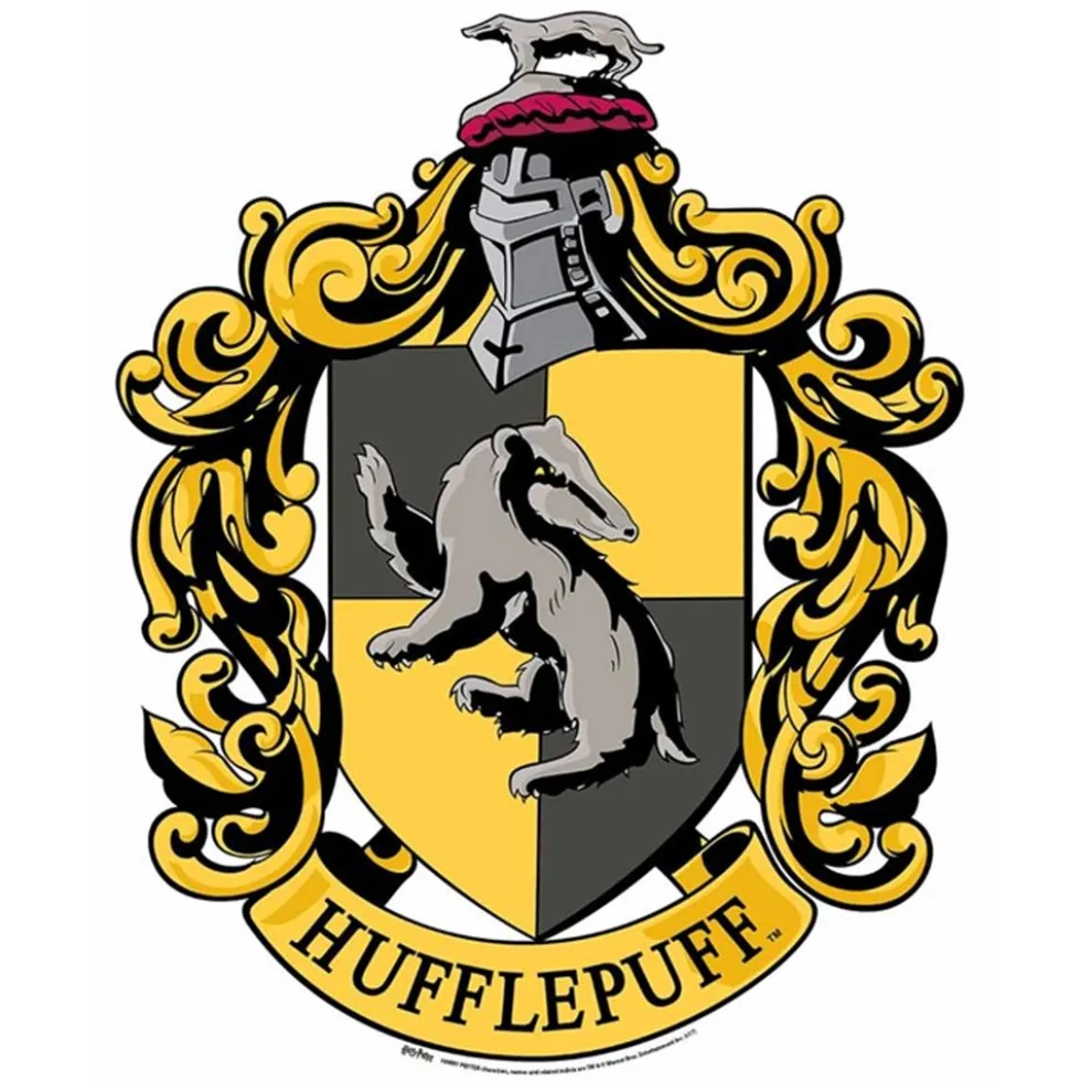 Decoración de pared Emblema Hufflepuff Harry Potter 61 cm