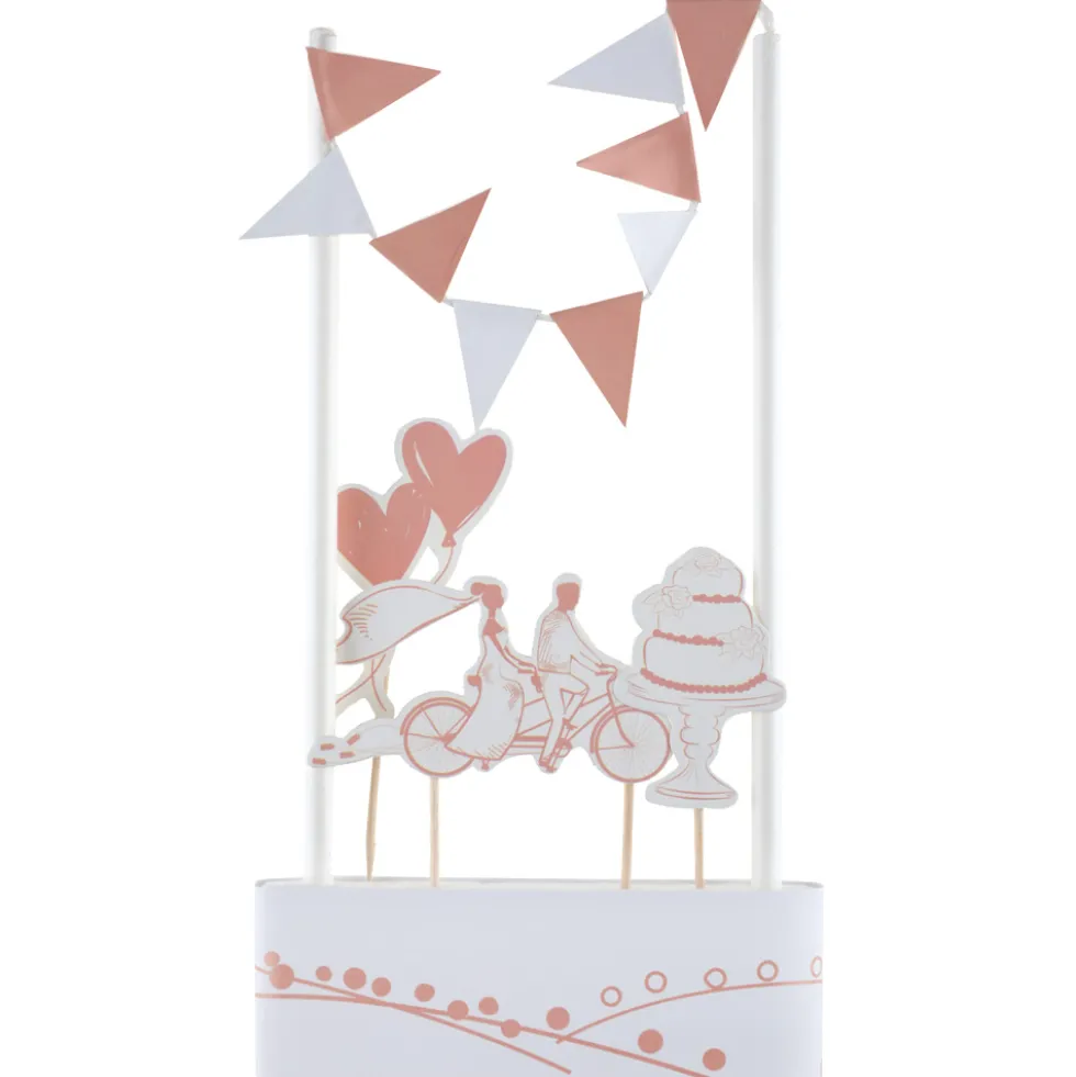 Decoraciones para Tartas Love 5 ud