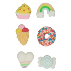 Decoraciones de Azúcar Dulces Celebraciones 8 ud - Funcakes