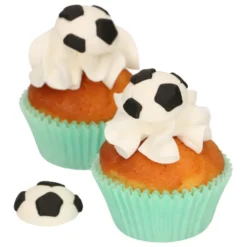 Decoraciones de Azúcar Fútbol 8 ud. - Funcakes