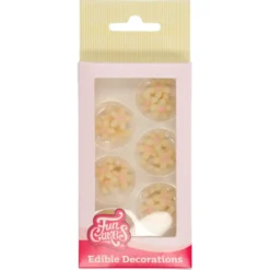 Decoraciones de Mazapán Crisantemos 30 ud - Funcakes