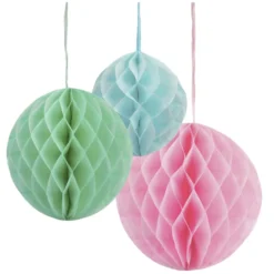 Decoraciones Nido de Abeja Pastel 3 ud