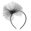 Diadema Lazo de Tul Negra
