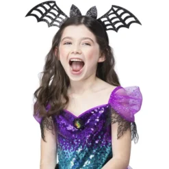 Diadema Murciélago Brillo Infantil