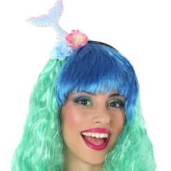 Diadema Sirena y Flores