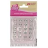 Diamantes Comestibles de Gelatina 20 ud - Funcakes