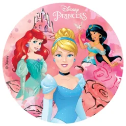 Disco Comestible Princesas Disney 20 cm