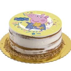 Disco Comestible Sin Azúcar Peppa Pig 15,5 cm - Dekora