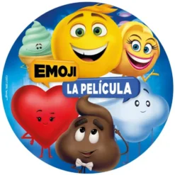 Disco de Azúcar Emoji 20cm
