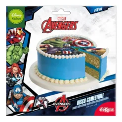 Disco de Azúcar Los Vengadores 16 cm