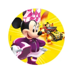 Disco de Azúcar Minnie Mouse 16 cm