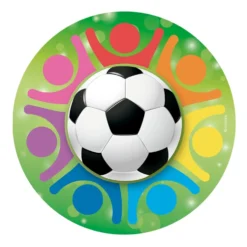 Disco de Oblea Balón de Fútbol 20 cm