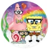 Disco de Oblea Bob Esponja y Patricio 20 cm
